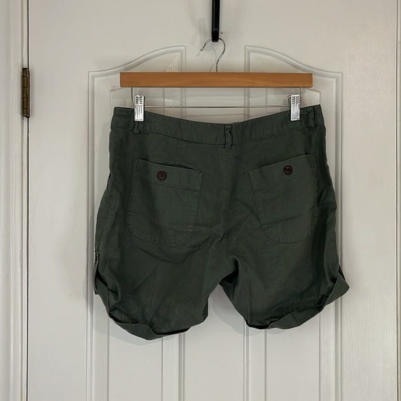 Patagonia | Olive Green W's Island Hemp 5" Shorts Hiking Outdoors Active Size 8 - Picture 7 of 11